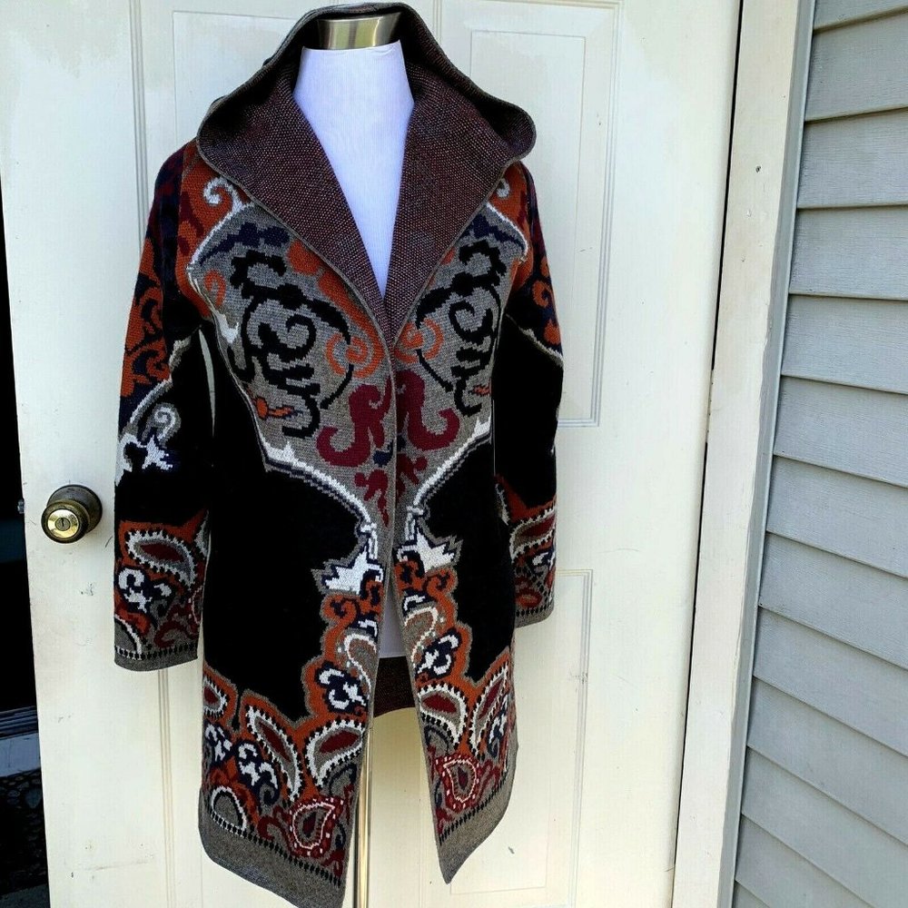 NWT Max Sport hooded cardigan size M